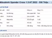 Mitsubishi Xpander Cross 2022 tại Hà Nội
