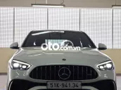 Mercedes C43 AMG 2023 – xe đẹp, trắng/nội thất đen