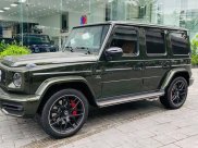 Bán Mercedes-Benz G63 AMG màu xanh bộ đội cực đẹp, sản xuất 2021, có xe sẵn giao ngay