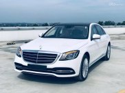 Bán xe Mercedes Benz S450 Limited màu trắng tinh khôi, mới đi 39km, tiết kiệm ngay 700tr, bảo hành chính hãng An Du.