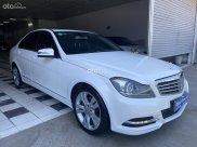 Bán Mercedes Benz C250, sản xuất 2013, đăng ký 2014, màu trắng nội thất đen, năm sản xuất 2014