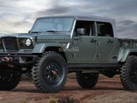 Jeep Wrangler ute 4 cửa xác nhận dành cho thị trường Úc Jeep Wrangler ute 4 cửa xác nhận dành cho thị trường Úc