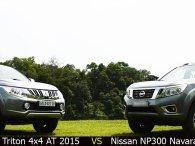 So sánh Mitsubishi Triton 4x4 AT 2015 và Nissan NP300 Navara VL 2015: Khi truyền thống đối đầu hiện đại