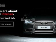 B9 Audi A4 tung ảnh nhá hàng trên website Malaysia