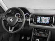 Skoda Kodiaq nhá hàng nội thất trước giờ G