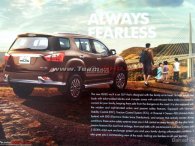 Isuzu MU-X 2017 lộ toàn bộ thông tin trước ngày ra mắt tại Ấn Độ 11/5 tới