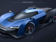 Hé lộ hình ảnh Audi RS Concept kết hợp xe đua và siêu xe