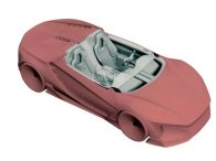 'Đàn em' Honda NSX lộ ảnh sáng chế