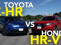 So sánh ưu nhược điểm, giá xe Toyota C-HR 2018 và Honda HR-V 2018 trước khi mua