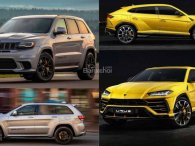 Lamborghini Urus vs Jeep Grand Cherokee Trackhawk: 'Giống nhau không tưởng'