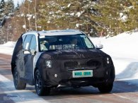 Kia Telluride lần đầu xuất hiện thực tế