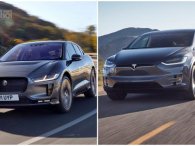 So sánh  hình ảnh giữa Jaguar I-Pace và Tesla Model X