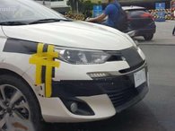 Toyota Vios thế hệ mới chạy thử trên đường phố Philippines