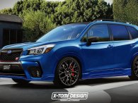 Xem trước thiết kế của Subaru Forester STI 2019 qua ảnh dựng