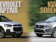 Chọn SUV cỡ trung, nên mua Chevrolet Captiva Revv 2018 hay Kia Sorento 2018 cho phải?