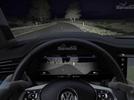 Volkswagen Touareg 2019 có thể nhìn xuyên màn đêm