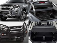 Isuzu mu-X và Isuzu D-Max ra lò phụ kiện độ chính hãng cực ngầu