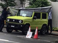 Mẫu SUV Suzuki Jimny 2019 lộ diện cả nội ngoại thất, chuẩn bị ra mắt