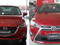 Xe dành cho phái nữ dưới 650 triệu đồng, chọn Toyota Yaris G 2018 hay Mazda 2 2018?