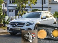 Nước lọt vào cầu trước, chủ xe Mercedes-Benz GLC tốn 100 triệu đồng để sửa chữa