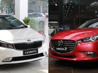 Khách hàng chờ Kia Cerato mới, Mazda 3 độc chiếm phân khúc hạng C tháng 11