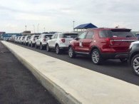 Lô Ford Explorer Limited 2018 nhập Mỹ đã hoàn tất thủ tục thông quan, sẵn sàng mở bán