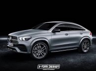 Xem trước thiết kế của Mercedes GLE Coupe 2020 nhờ tay X-Tomi Design