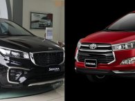 Xe đa dụng 7 chỗ, chọn Toyota Innova 2018 hay Kia Sedona 2019 mới?