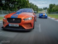 Siêu sedan XE SV Project 8 tham gia đội xe Ring taxi của Jaguar