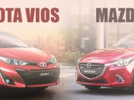 Đắt hơn 70 triệu, Toyota Vios 2019 có đáng mua hơn Mazda 2 2019 hay không?