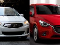 Có tầm 500 triệu đồng, nên mua Mitsubishi Attrage 2018 hay Mazda2 2018?