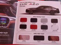 VinFast LUX A2.0 có bao nhiêu màu ngoại thất?