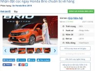 Honda Brio bắt đầu nhận đặt cọc, giá dao động từ 380-480 triệu đồng