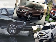 Toyota Fortuner tiếp tục đứng đầu phân khúc SUV cỡ trung tháng 11