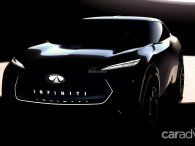 Nhá hàng xe điện Infiniti crossover