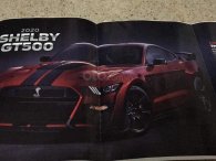 Ford Mustang Shelby GT500 2020 lộ ảnh brochure Ford Mustang Shelby GT500 2020 lộ ảnh brochure