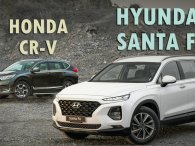 So sánh Hyundai Santa Fe 2019 và Honda CR-V 2019: Xe Hàn có kém hơn xe Nhật?