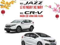 Đại lý giảm giá, tặng xe máy khi mua ô tô Honda trong tháng 2/2019