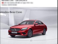 Giá xe Mercedes-Benz C-Class 2019 được tiết lộ, dự kiến từ 1,499 tỷ đồng tại Việt Nam Giá xe Mercedes-Benz C-Class 2019 được tiết lộ, dự kiến từ 1,499 tỷ đồng tại Việt Nam