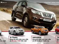 Nissan Terra, X-Trail, Sunny đồng loạt nhận ưu đãi 30 triệu đồng trong tháng 3/2019