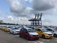 Honda Brio 2019 tràn ngập cảng Việt Nam, chờ ngày ra mắt
