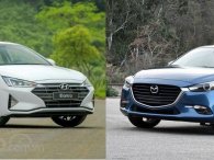 Chọn Mazda 3 2.0 2019 hay Hyundai Elantra 2.0 2019 trong tầm giá dưới 800 triệu đồng