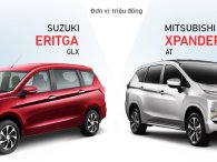 So sánh nhanh thông số kỹ thuật Mitsubishi Xpander và Suzuki Ertiga 2019 bản cao cấp nhất
