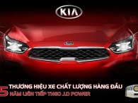Kia thuộc Top 2 xe chất lượng do J.D Power bình chọn