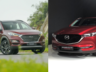 So sánh xe Mazda CX-5 2019 với Hyundai Tucson 2019
