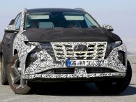 Hyundai Tucson 2021 lộ dáng chạy thử