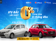 Khuyến mại Suzuki tháng 12/2019: Suzuki Swift ưu đãi lên đến 50 triệu đồng