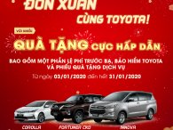 Khuyến mãi Toyota tháng 1/2020: Altis, Innova, Fortuner nhận quà tặng hấp dẫn