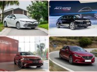Doanh số phân khúc Sedan hạng D tháng 12/2019: Toyota Camry vẫn dẫn đầu