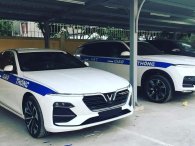 Hình ảnh những chiếc xe VinFast dành cho CSGT Việt Nam